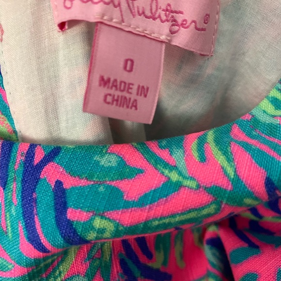 UEC Lily Pulitzer Shift Dress Size 0 - Picture 3 of 7